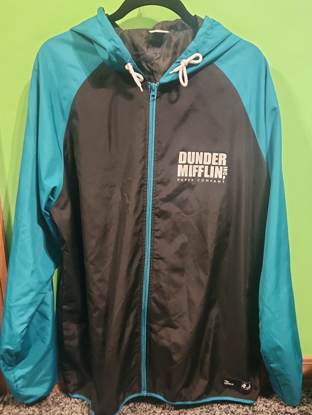 The Office Fun Run Windbreaker Rain Jacket